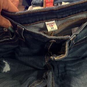 True Religion Dark Blue Denim Jeans size 34